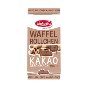 Liebich Waffelröllchen Kakao 150g