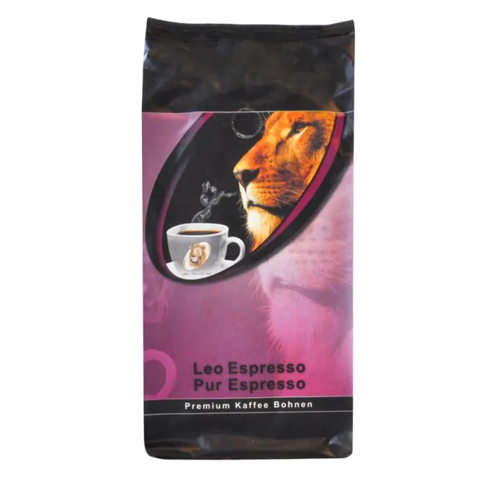 LEO Espresso-Pur Espresso Ganze Bohnen 8x1,0kg